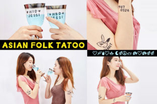Asian Folk Tattoo: Cultural Art with Meaning