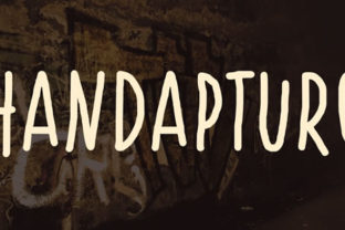 Handapture: A Handwritten Font That Feels Authentic